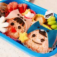 รูปของ ちろぴの風キャラ弁♪