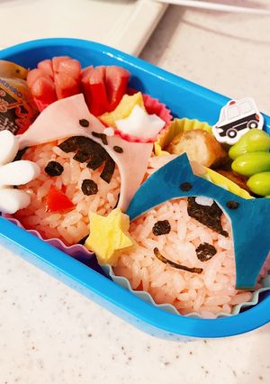 ちろぴの風キャラ弁♪-レシピのメイン写真