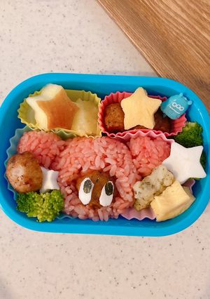 ぷにるんずあいるん♪キャラ弁♪年少お弁当-レシピのメイン写真