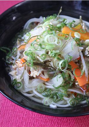 具沢山の昆布だし麺-レシピのメイン写真