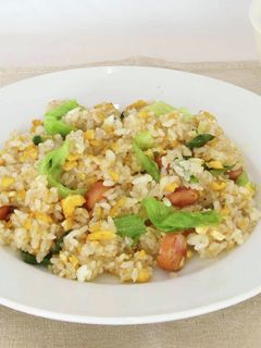 レタスたっぷりチャーハン【JA遠州夢咲】-レシピのメイン写真