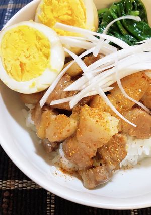 ルーローハン-レシピのメイン写真