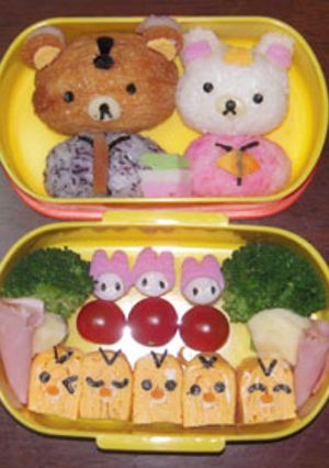 リラックマのひなまつり弁当-レシピのメイン写真