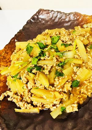 簡単！大根と豚ひき肉のとろみ煮-レシピのメイン写真