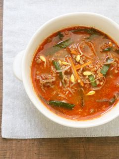 ユッケジャンスープ-レシピのメイン写真