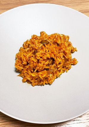 隠し味に八丁味噌で本格チキンライス-レシピのメイン写真