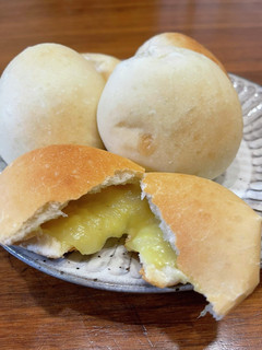 餅とさつまいもパン-レシピのメイン写真