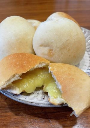 餅とさつまいもパン-レシピのメイン写真