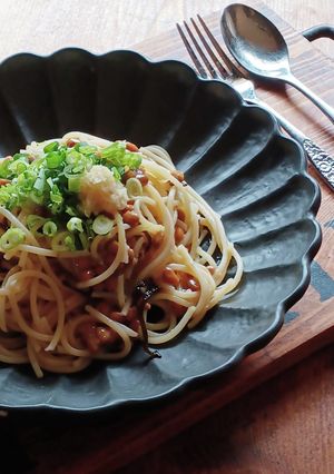 冷製★塩麹納豆パスタ-レシピのメイン写真