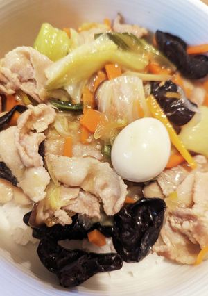 中華丼-レシピのメイン写真