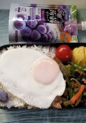 野菜炒め弁当(1.19)-レシピのメイン写真