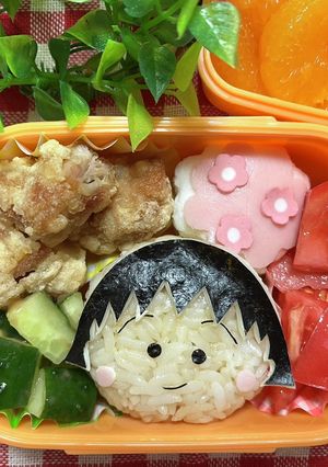 キャラ弁　まるちゃん-レシピのメイン写真
