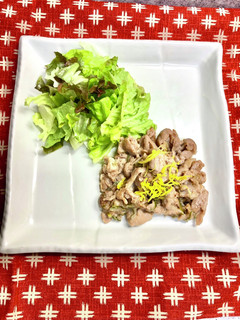 豚肉のゆずねぎ味噌焼き-レシピのメイン写真