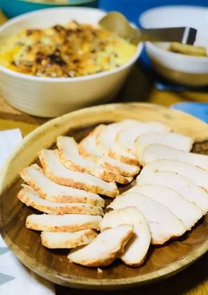 とっても簡単！サラダチキン「キムチ味」-レシピのメイン写真
