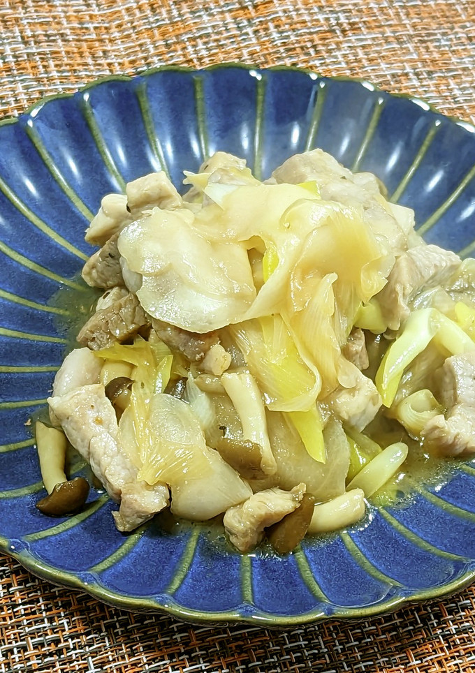残ったガリ活用！豚ロースの甘酢ガリ炒め-レシピのメイン写真