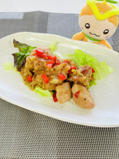 鶏もも肉のポン酢炒め-レシピのメイン写真