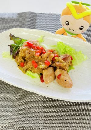鶏もも肉のポン酢炒め-レシピのメイン写真