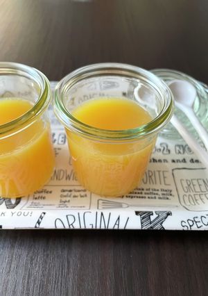 オレンジジュースでゼリー-レシピのメイン写真