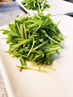 水菜のナムル風♪-レシピのメイン写真