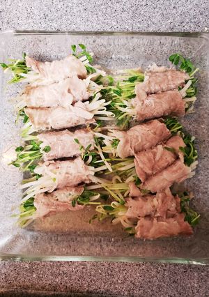 レンジにお任せ♪野菜のさっぱり肉巻き-レシピのメイン写真