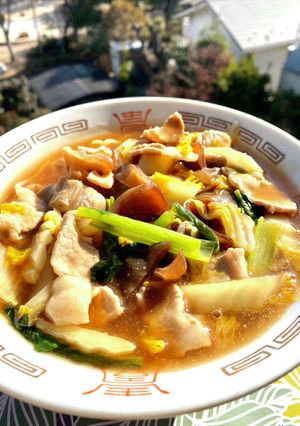 茅ヶ崎で有名な、肉そば-レシピのメイン写真