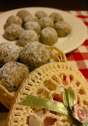 隠し味♥チョコごまライ麦のスノーボール♪-レシピのメイン写真