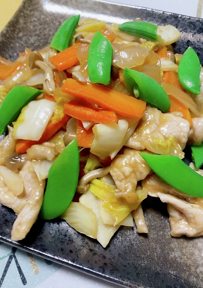 とろみが簡単！豚肉オイスターソース炒め♪-レシピのメイン写真