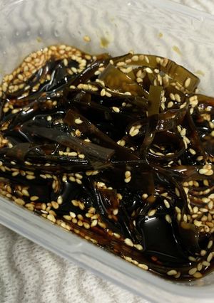 出汁がら昆布で佃煮-レシピのメイン写真