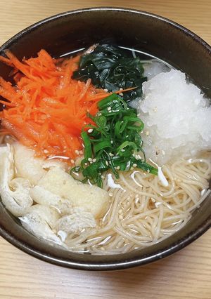 ZENBヌードルでポカポカにゅうめん-レシピのメイン写真