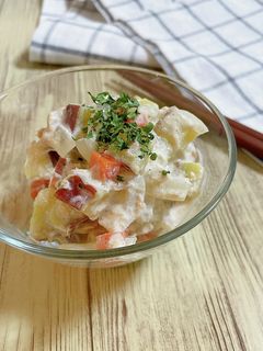 腸活!おさつヨーグルトサラダ-レシピのメイン写真