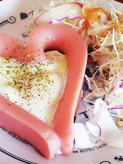 ♡ハートの目玉焼き♡-レシピのメイン写真