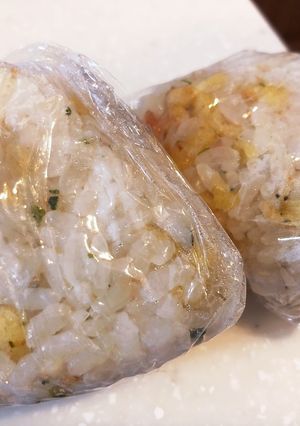 子供大好き♡どん兵衛風たぬきおにぎり-レシピのメイン写真
