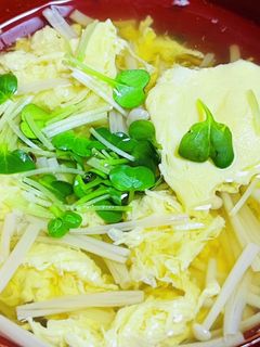 簡単! たまごのお汁-レシピのメイン写真