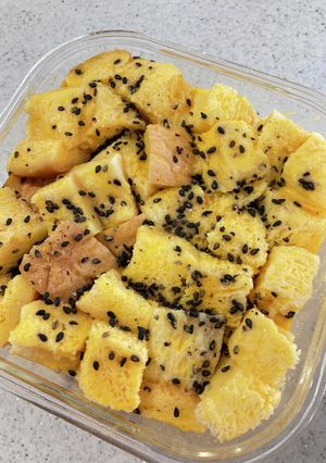 栄養満点！簡単パンプキンパンプディング-レシピのメイン写真