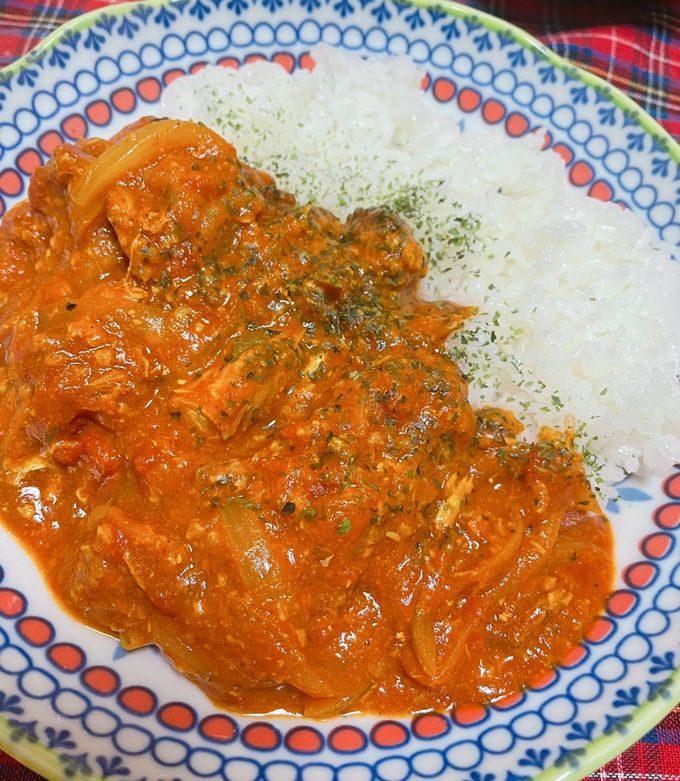 ルー不要＊簡単！鯖缶の塩麹トマトカレー-レシピのメイン写真