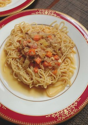 Zenbヌードルのミンツソースパスタ-レシピのメイン写真