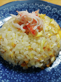 カニカマだし粉末チャーハン-レシピのメイン写真