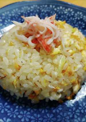 カニカマだし粉末チャーハン-レシピのメイン写真