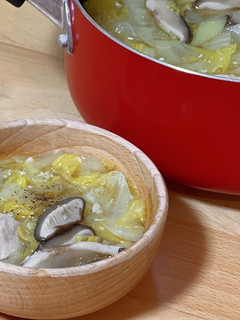 塩麹漬け鶏むね肉の中華風スープ-レシピのメイン写真
