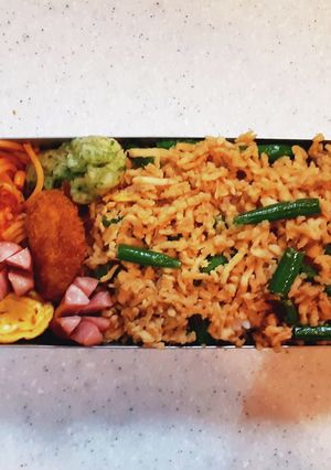 高校生弁当覚え書き130鶏そぼろ-レシピのメイン写真