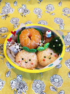 幼稚園年少 みかんちゃん弁当-レシピのメイン写真