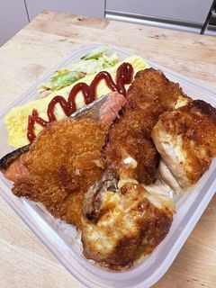 金曜日☆フライデー!鶏ももマヨ焼き弁当-レシピのメイン写真