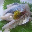 鯵の酢洗い♪