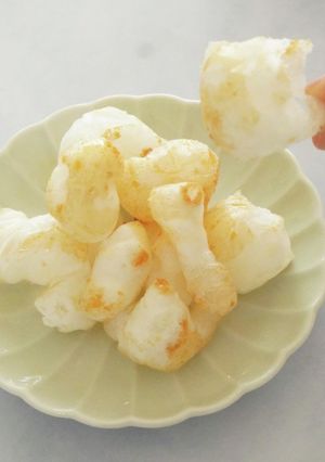 ＜子どもレシピ＞さくさくレンチンおかき-レシピのメイン写真