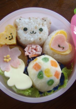 簡単キャラ弁！！ポテトサラダボール-レシピのメイン写真