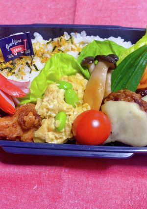 時短お弁当盛り付け記録　お子様ランチ-レシピのメイン写真