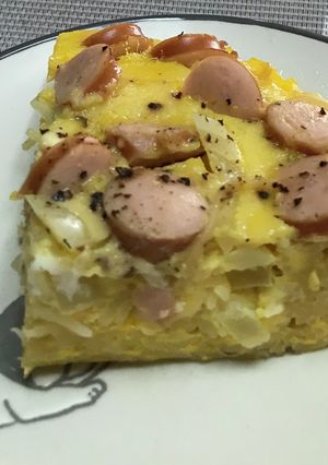 豆麺オムレツ-レシピのメイン写真