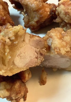 簡単なのに激旨、焼肉のタレで大判唐揚げ-レシピのメイン写真