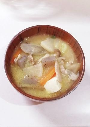 我が家の豚汁-レシピのメイン写真