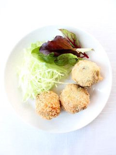 生青のり&韓国海苔で【海苔入りコロッケ】-レシピのメイン写真